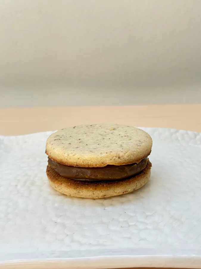 Alfajor de almendras sin TACC